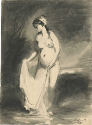 Рудаков Константин Иванович. Купальщица